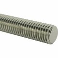 Bsc Preferred High-Strength Steel Threaded Rod 5/8-11 Thread Size 4 Long 90322A173